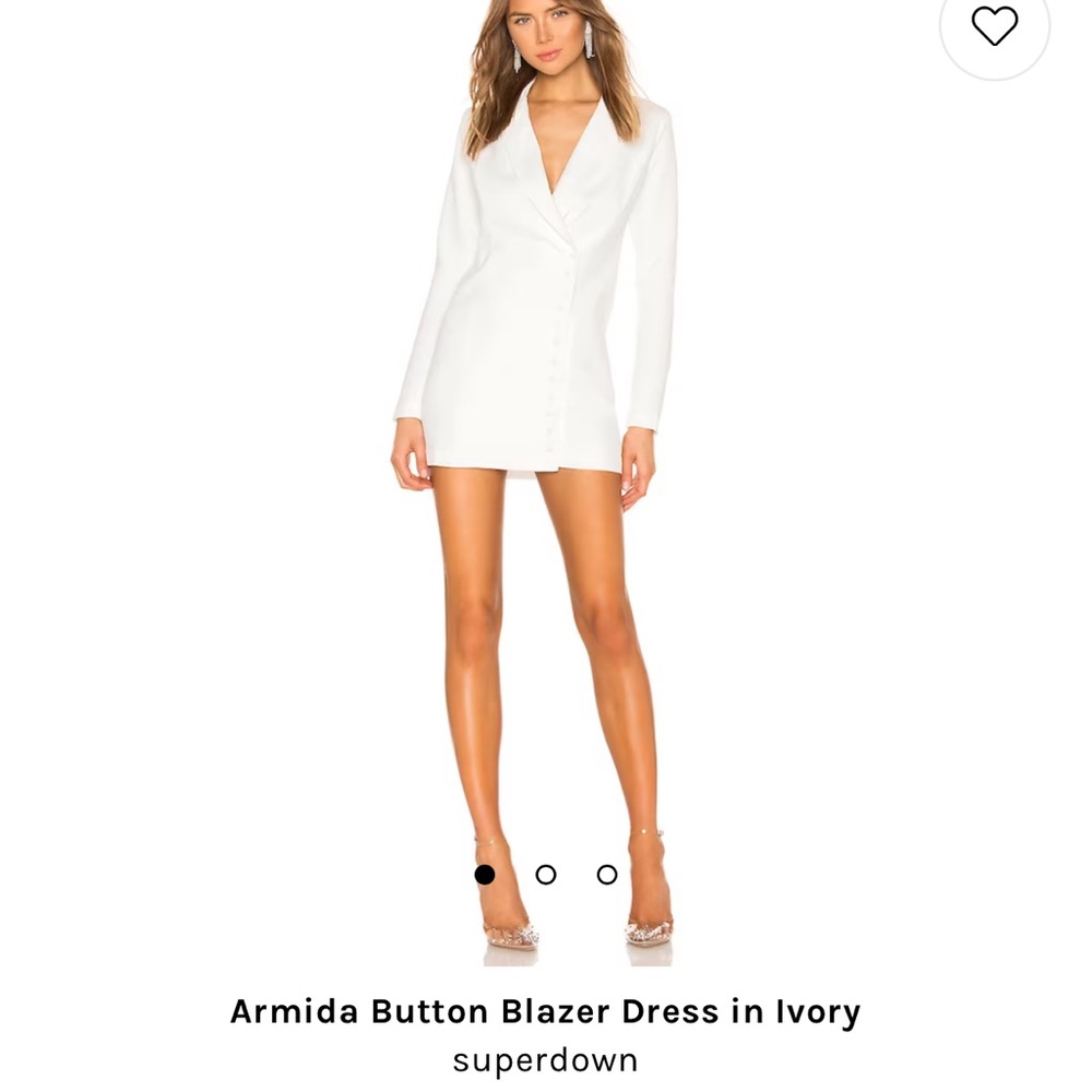 NWT Superdown Ivory Blazer Dress Small